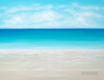 paisaje marino abstracto 039 Pinturas al óleo